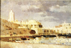 Albert Lebourg The Port of Algiers